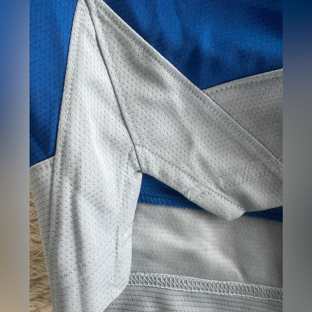 Nike Mens Sz M Blue Color block Dri-fit Crossover Basketball Shorts - Picture 6 of 16